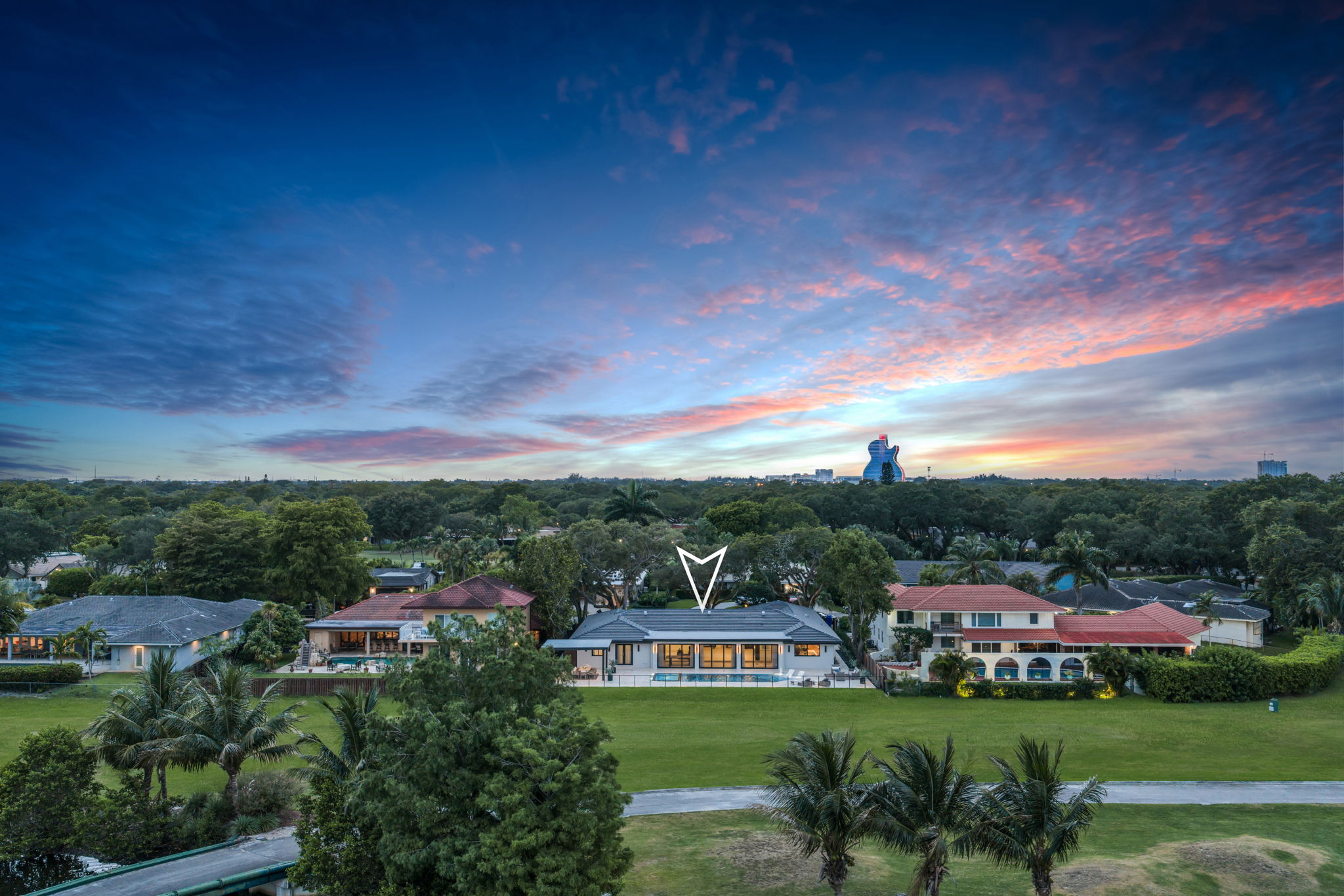 Aerial view