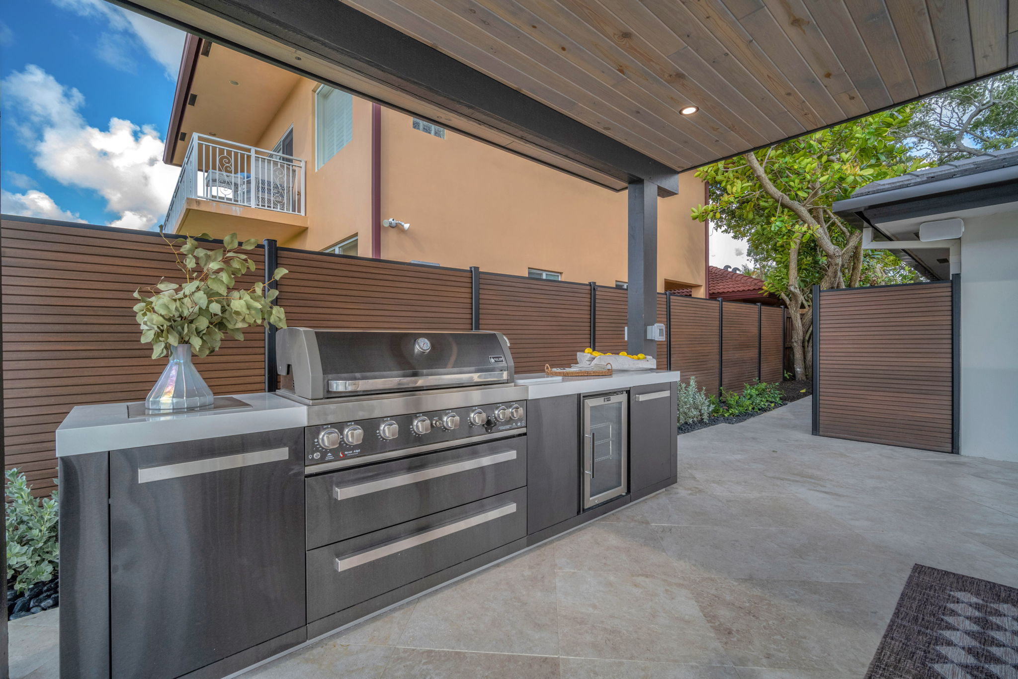BBQ area